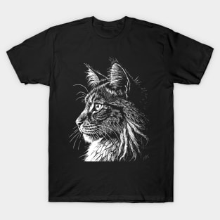 Maine Coon cat T-Shirt